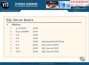SQL Server 2008视频教程 共69讲01 03 SQL Server Basics