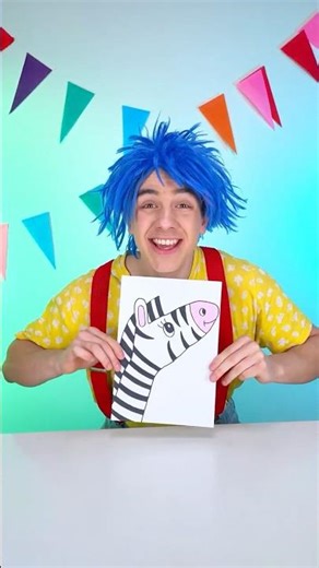 🦓 Draw a Zebra from Your Hand in 1 Minute