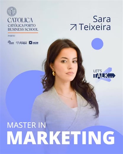 Católica Porto Business School on Instagram: "Porquê estudar aqui? Perguntámos aos nossos alunos. Porque somos uma escola reconhecida pela sua qualidade — isso já era claro. Mas queríamos aprofundar mais. 🎥 Vê pela Sara Teixeira, aluna do Mestrado em Marketing, que partilha o que realmente faz a diferença no seu mestrado na Católica Porto Business School. Esta é apenas a primeira de muitas vozes de alunos que vais ouvir. 👉 Candidaturas aos mestrados abertas Link na bio. . . Why study here? We 