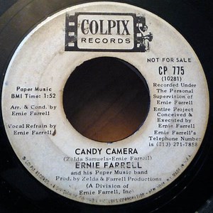 Ernie Farrell And His Paper Music Band - Candy Camera / The Scream