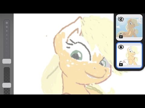 Yeehaw! (Applejack speed paint, 51:14)