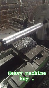 key making on lathe machine for heavy machine #machine #panipat