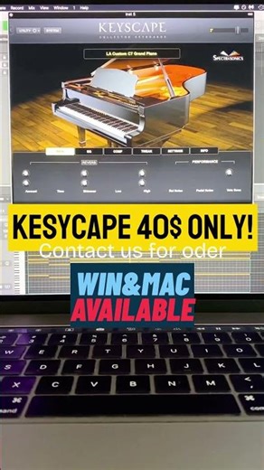 The quest for the perfect piano. 🎹 Keyscape is the ultimate "expensive sound