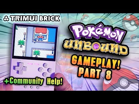 TRIMUI BRICK | Pokémon Unbound | Part 8 (Community Help)