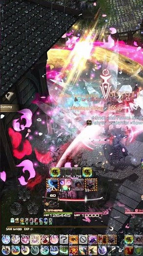 Level 100 Samurai Opener in Final Fantasy XIV Dawntrail #shorts #ffxiv #dawntrail