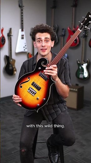 MRG Fretless Electric Cello Guitar #eastwoodguitars