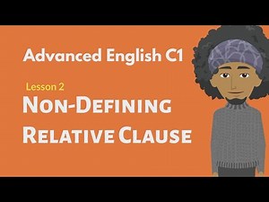 Advanced English Conversation #2 Non-Defining Relative Clause