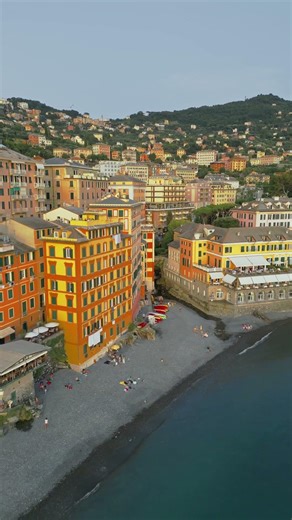 Italy’s Hidden Gem: Camogli 🌊🇮🇹#nature #keşfet #travel #camogli #italy #italya #viral #mountains