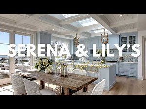 Dusty Blue Coastal Kitchen Design Inspired by Serena & Lily’s Breezy Fresh Elegance