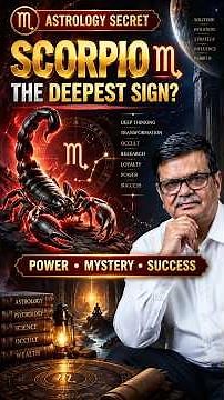 SCORPIO ♏: The Deepest Zodiac Sign? | Power, Psychology, Loyalty & Success