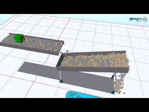 Demonstration of Physics within a Simulation