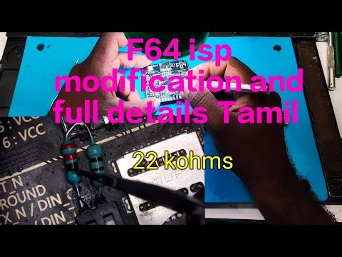 How to Modify F64 ISP adpder and Full Details Tamil explained