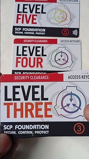 scp foundation id cards #mrcartoontcg #scpfoundation #scp