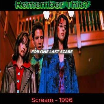 "They Always Comeback One Last Scare" 💀 | Scream 1- 6 - yr 96 - 2023 | #shorts #short #movie #horror