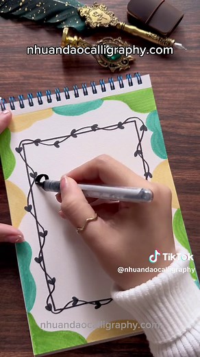 Science Calligraphy Cover Page Ideas