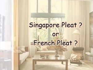 Don't know what's the difference between SINGAPORE PLEAT and FRENCH PLEAT? Hope this video will help 🎞 They are the most common pleat types in Malaysia and around the world. Generally in terms of cost, Singapore pleat is slightly costly than French pleat due to tailor method. Singapore pleat (Contemporary) - Convenient - Modern - Save time while inserting hook - Easy to hang even for big window French pleat (Traditional) - Classic - Cost effective - Time consuming while inserting hook - Harder 
