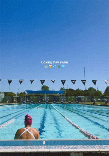 Boxing Day Swim Techniques at the Pool