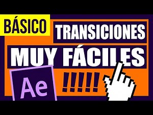 Como hacer transiciones de imagenes en after effects