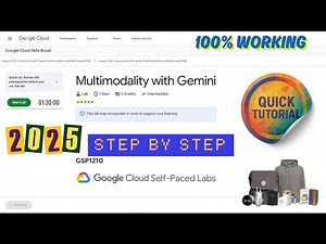 Multimodality with Gemini || GSP1210 || Step By Step tutorial #qwiklabs #arcade