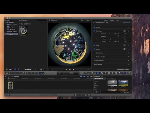 360fly - Final Cut Pro 360° Spherical Editing