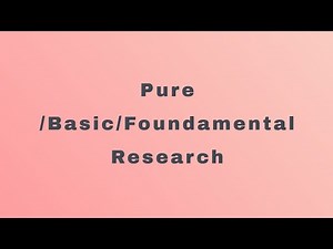 Pure Research