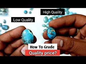 How To Grade Irani feroza Turquoise stone Quality and Price