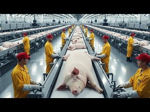 Inside the World’s Largest Pig-Processing Lab – Billion-Dollar Skin Cream (Full Procces)