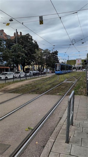 ドイツ・ミュンヘン市内を走る路面電車