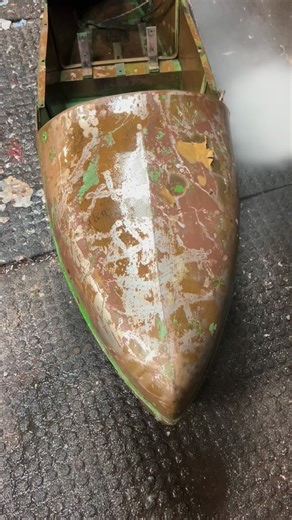 117K views · 2K reactions | Melting the paint off this Indian motorcycle side car after a chemical paint removal dip. #restoration #motorcycle #indianmotorcycle #satisfying #automotive #oddlysatisfying #paint #clean | Minute_of_dangle | Facebook