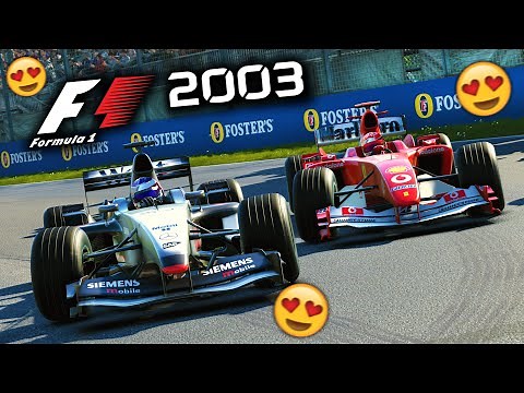 PLAYING AN INSANE F1 2003 SEASON MOD FOR THE MODERN F1 GAME!