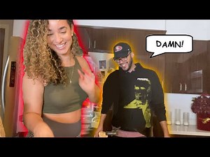 Wearing TikTok BUTT-LIFTING Leggings To Get Boyfriend's Reaction! *GETS EXCITED*