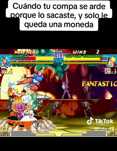 Fragmento TAS MARVEL VS CAPCOM #ARCADE #MARVELVSCAPCOM #MVSC #RETA #retrogaming #TAS #t_danyg