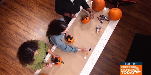 Upper Michigan Today - Pumpkin Painting