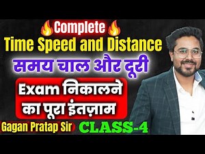 Class 4 | Time Speed and Distance | Full Chapter Explanation | Long Video | Maths for All Competit
