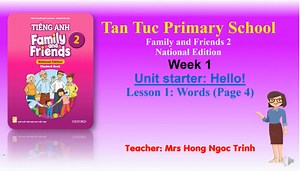 Week 1: Unit Starter - Lesson 1