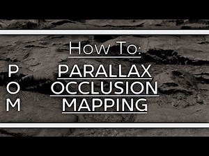 How To FAKE DISPLACEMENT in BLENDER - Parallax Occlusion Mapping (POM)