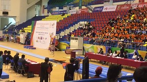 26K views · 1.6K reactions | GOLD FOR YULO! Filipino gymnast Carlos Yulo added another gold in the Philippines’ medal haul after dominating the men’s vault finals in the #SEAGames2022! (Video by Abac Cordero/The Philippine STAR) | Philippine Star | Facebook