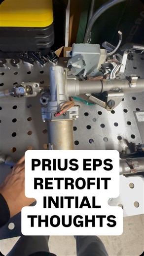 DIY GUY | Initial thoughts for the power steering pump delete and Prius EPs conversion project | Instagram