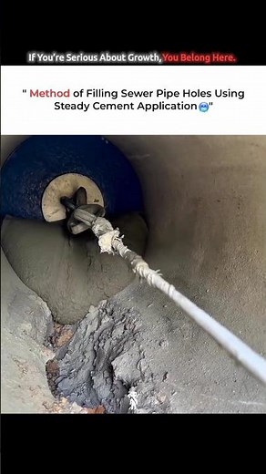 Method of filling several pipe holes 💀. #successmindset #education #inspiration #shorts