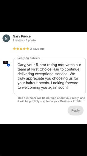 Thank you to our wonderful customers who take the time to leave us reviews ! #professionalhaircare #besthairsalon #halifaxhair