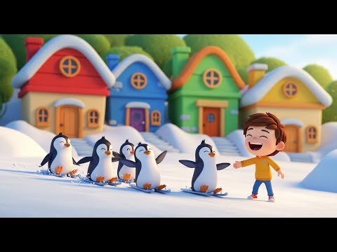 25 Learn Colors with Playful Penguins | Fun Nursery Rhymes and Kids Learning Songs