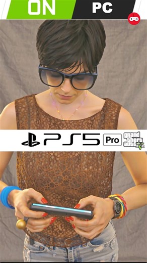 GTA 5 IA vs Console Teste Visual #GTA5