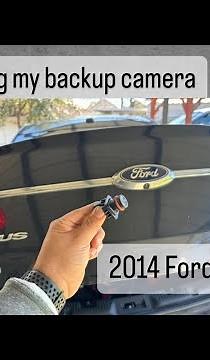 Replacing my backup camera on my 2014 Ford Taurus