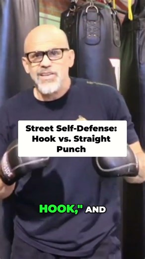 Street Fight Secrets: Hook vs. Straight Punch - Which Wins? #shorts
