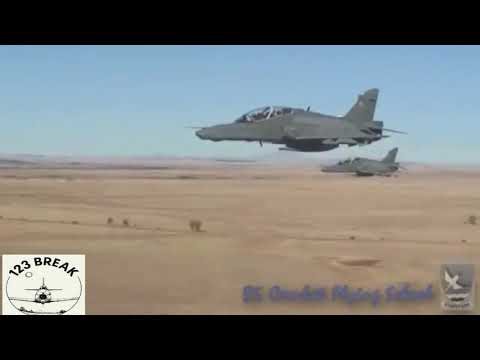 SAAF Fighter Aircraft - Cannon Firing| BAE Hawk from 85 Combat Flying School