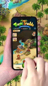 Help our castaways build an awesome island paradise! ❤ | Tropic Trouble | Facebook