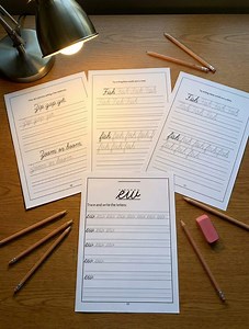Cursive Writing Workbook-part 2 (digital Download) - Etsy