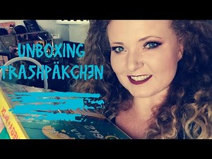 unboxing Trashpäkchen mit Kristina ^^ Tauschpaket misscurlyjen