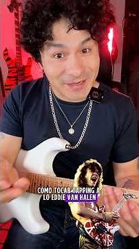 How to play tapping like Eddie Van Halen