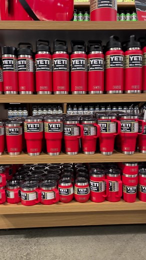 NOW AVAILABLE: The new Rescue Red Collection, a color inspired by those risking their lives to save ours. Find calm in the chaos with gear as bright as it is tough through the link or wherever you shop YETI. https://bit.ly/41hDc1R #BuiltForTheWild | YETI